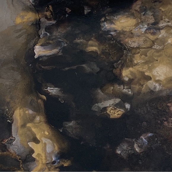 Hidden Dragon abstract Art by Artist lioness Mystical Arts 12x9.5 - Picture 5 of 9